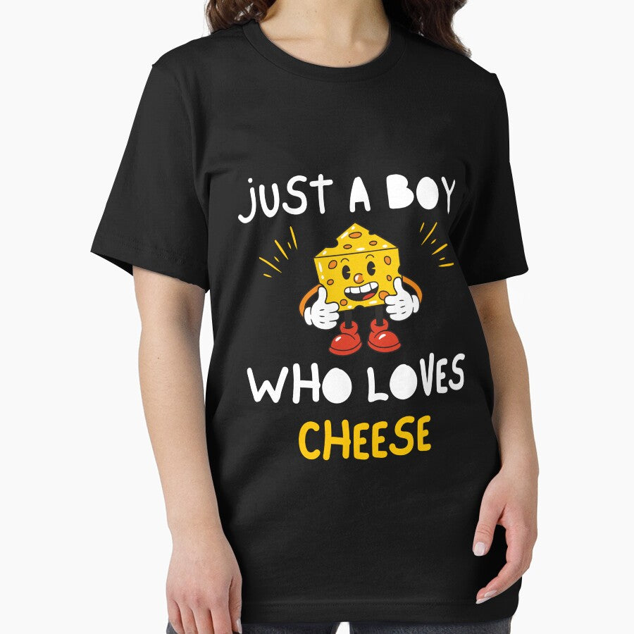 Just A Boy Who Loves Cheese Funny men Saying by kALENZI