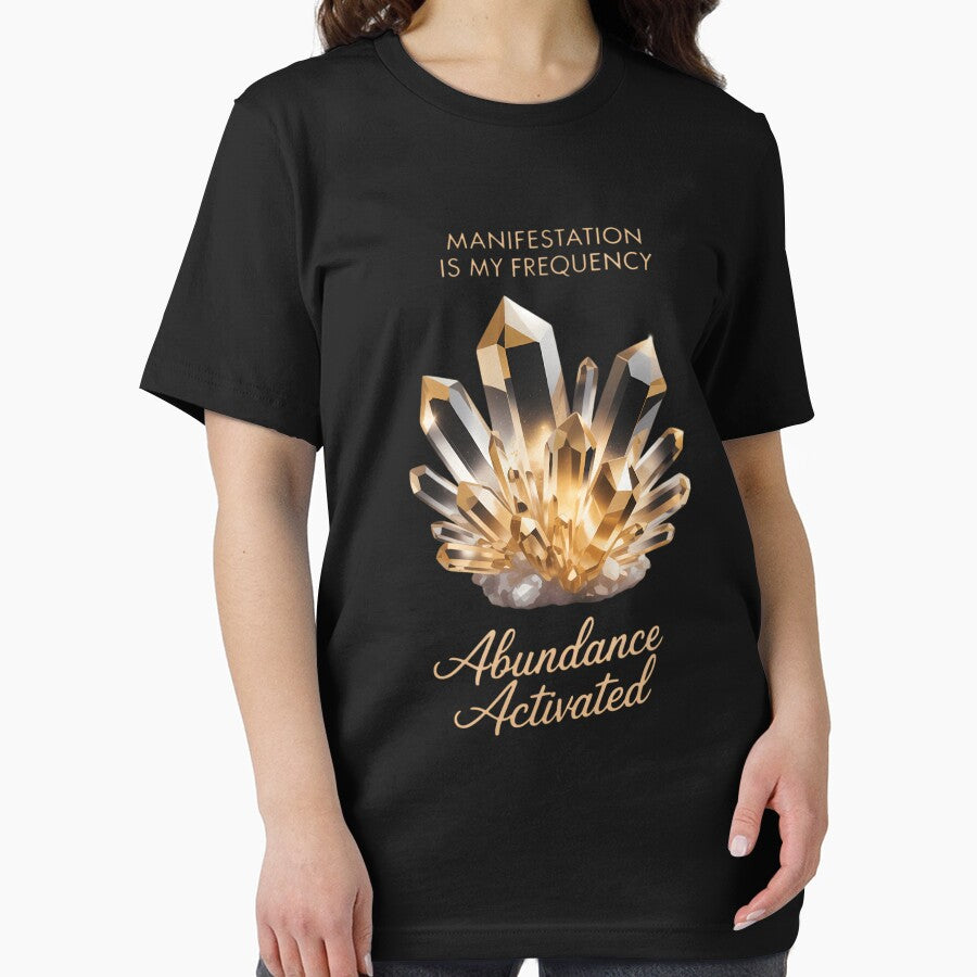 Manifestation Is My Frequency - Citrine Crystal by tearbytea