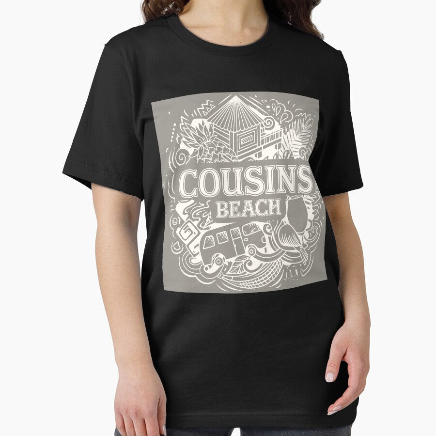 Matching Cousins Beach Shirts – Summer Family Vacation Coastal Design by PixelWaveBD