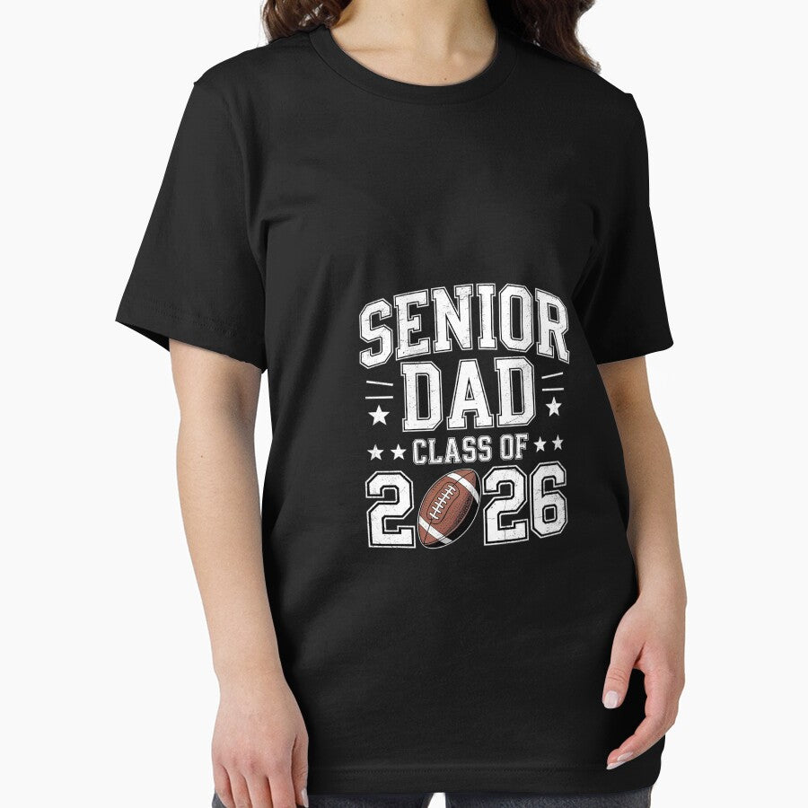 Proud Senior Dad 2026 Football Game Day Team Pride Supporter by BeetleMalon