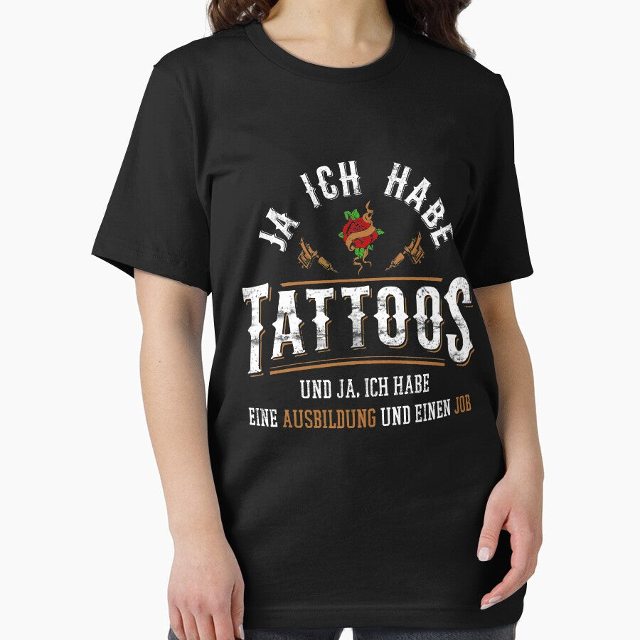 I have tattoos and a training I love tattoo by ChrisFeil
