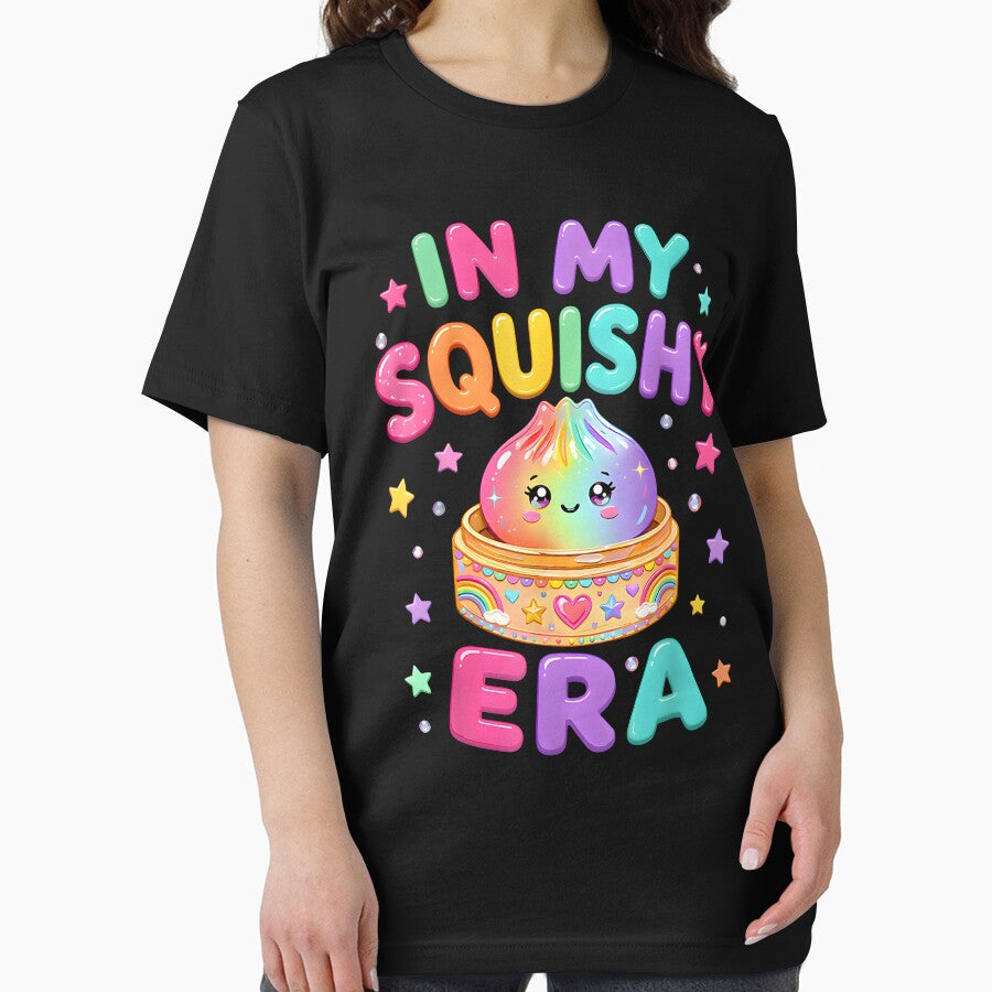 In My Squishy Era Cute Kawaii Dumpling Lover Pastel Rainbow by PixlCrypt
