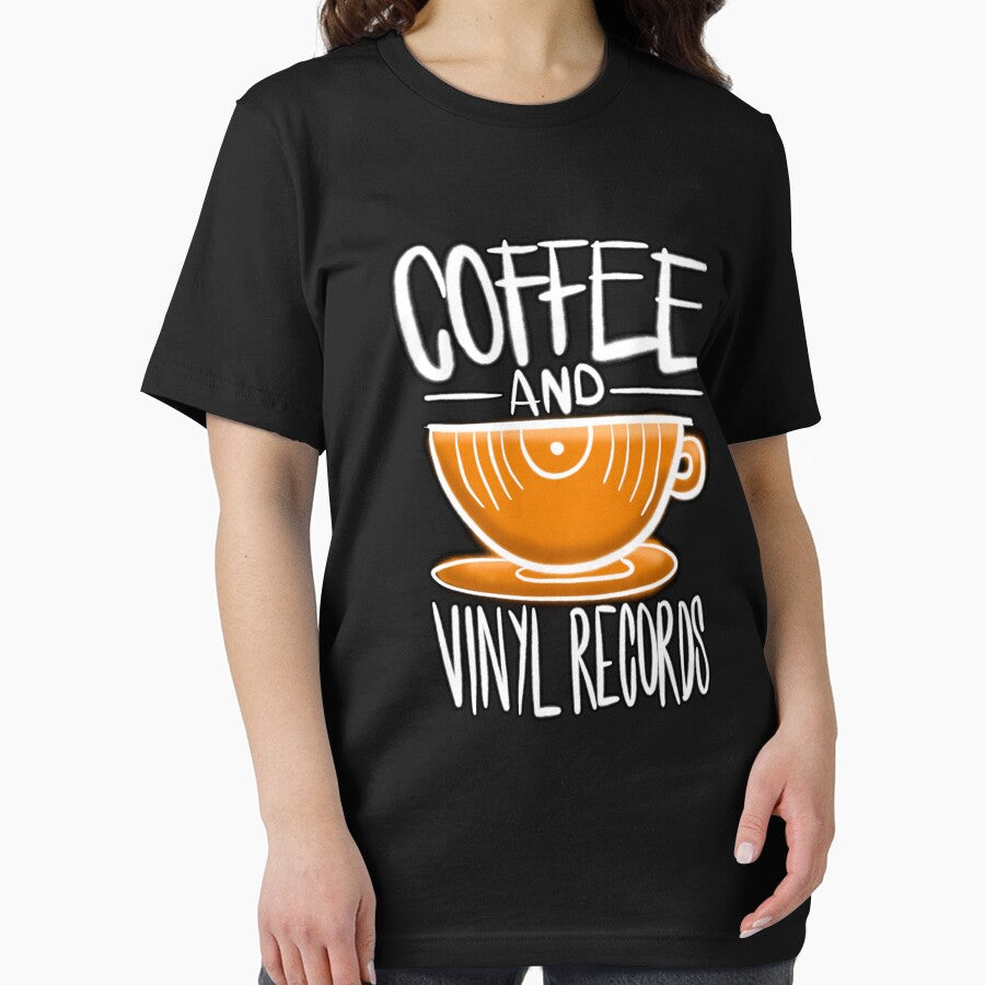 Coffee And Vinyl Records Lovers Music Collector Gift by Músico Ilustre