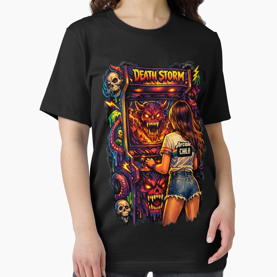 Death Storm Arcade – Retro Horror Demon Arcade by SidTastic