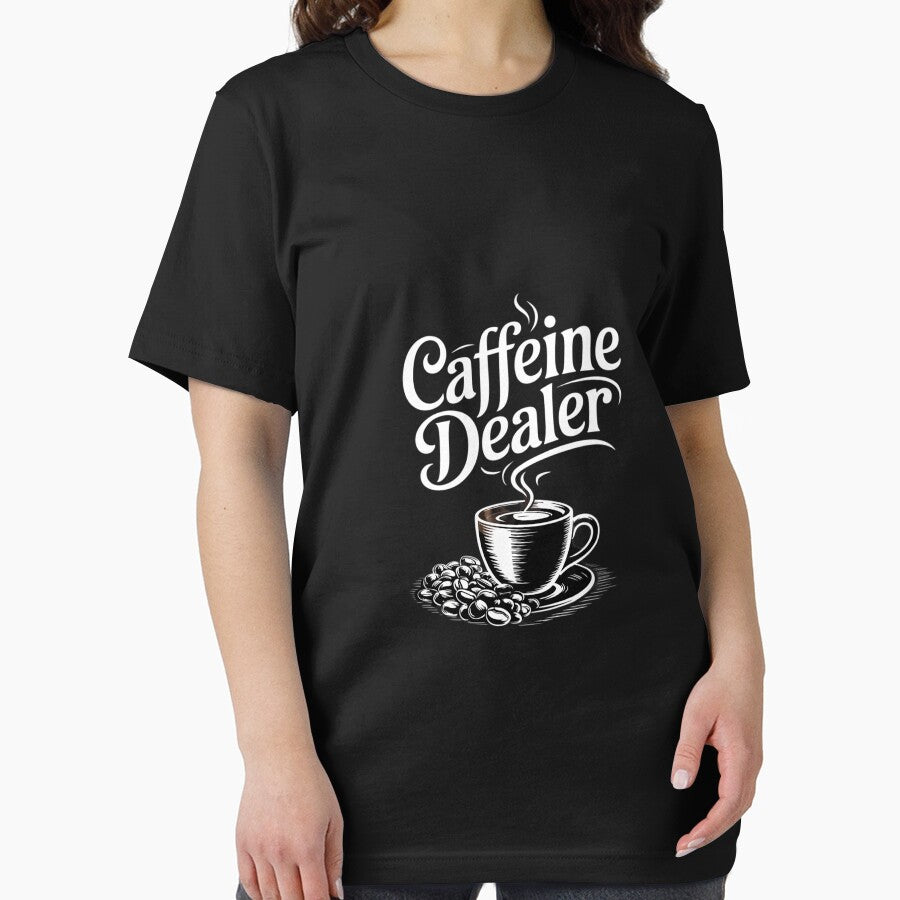 Caffeine Dealer - Espresso Coffee Bar Lover Barista by MythWoot