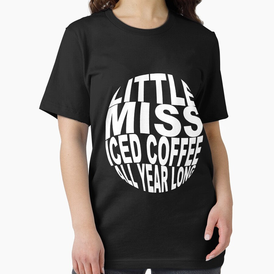 Little miss iced coffee all year long - coffee lovers- funny and cool by Ach B