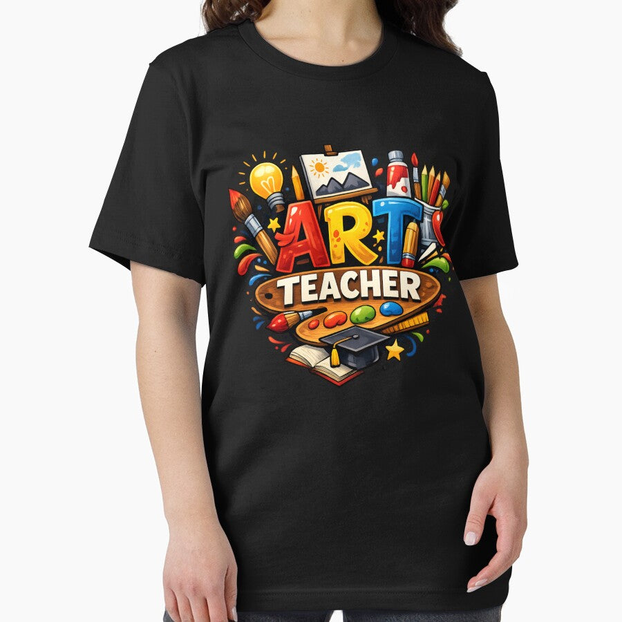 Colorful Art Teacher - Creative Classroom by SidTastic