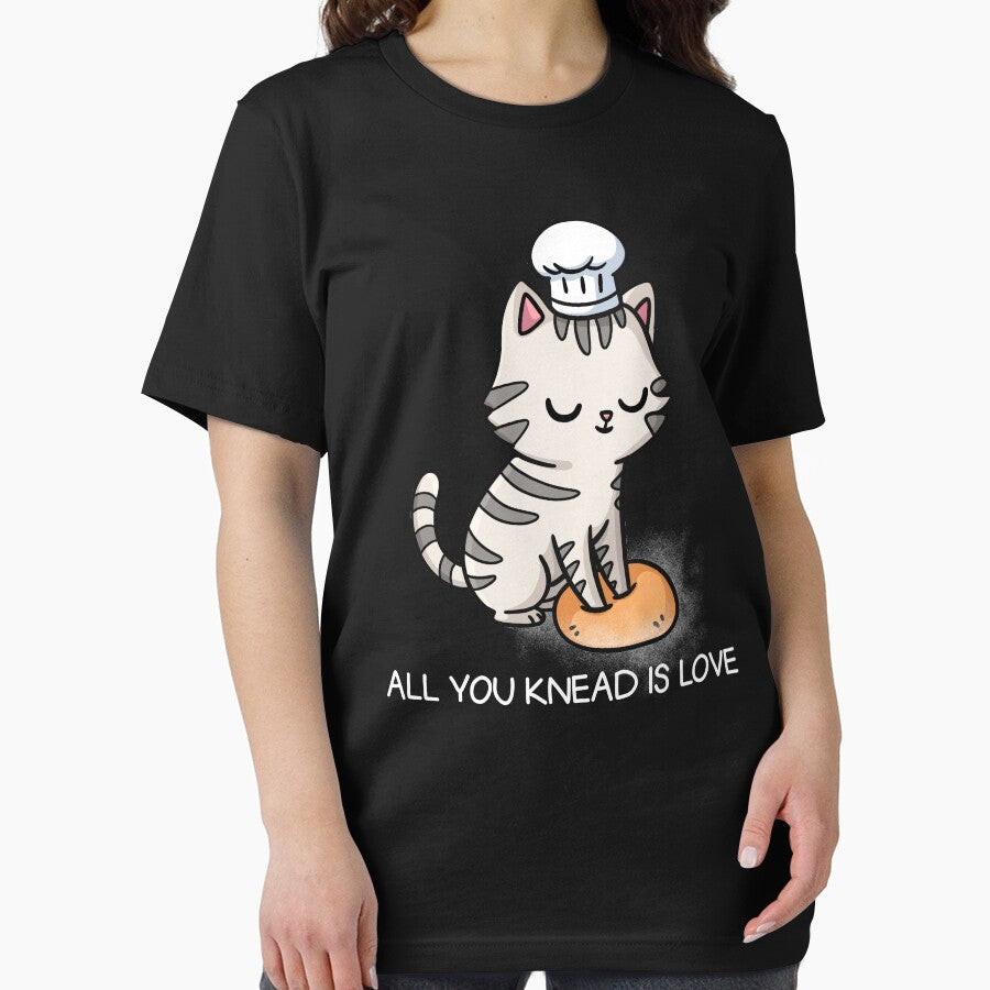 Baking Gift, All You Knead Is Love, Cat Love Baking | Cat Baking Biscuits by Mini Pandas