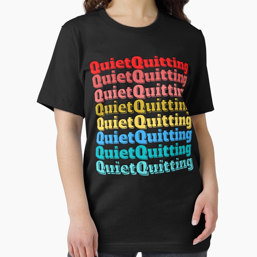 Repeated Quiet Quitting Essential T-Shirt by Renoval90