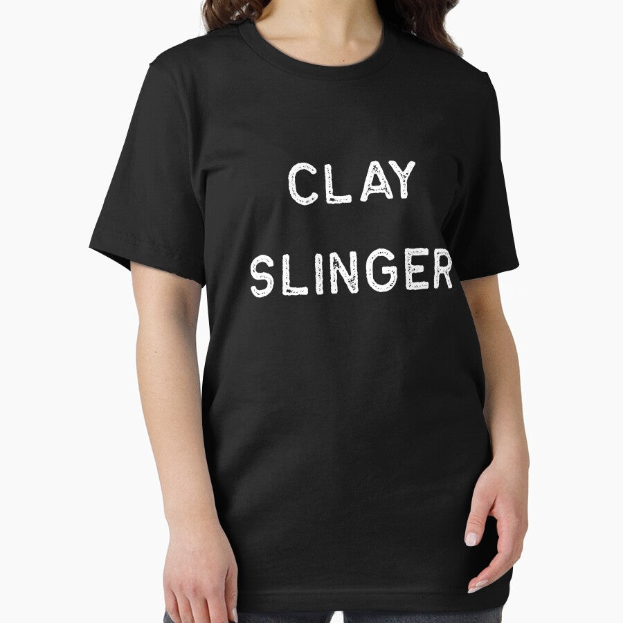 Pottery Design Clay Slinger Light Clay Ceramics Artist Clay Funny Gift by threadsmonkey