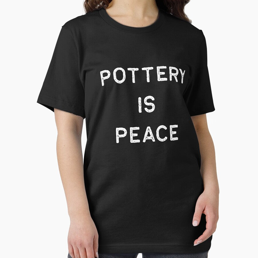 Pottery Design Is Peace Light Clay Ceramics Artist Clay Funny Gift by threadsmonkey