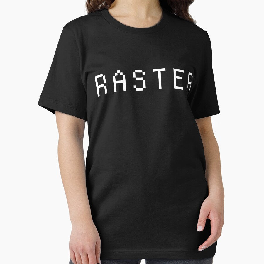 RASTER Arcade Machine Text by Jam Jar
