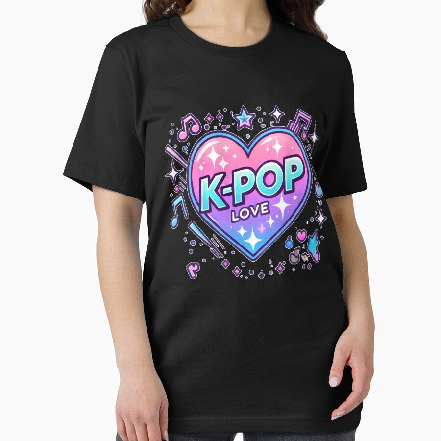 K-POP Love Vibes - Heartbeat of a Fan Design by Myōhō Print Co.