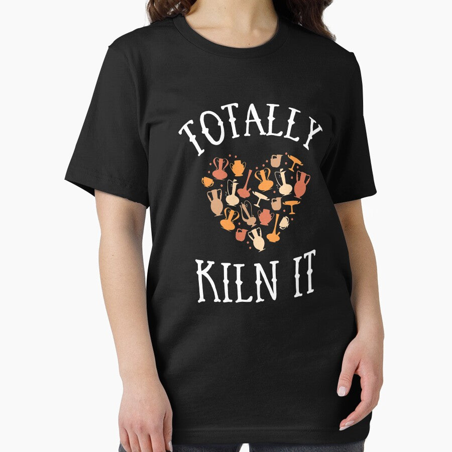 Totally Kiln It Pottery Shirt For Women Clay Ceramic Artist by 14thFloor