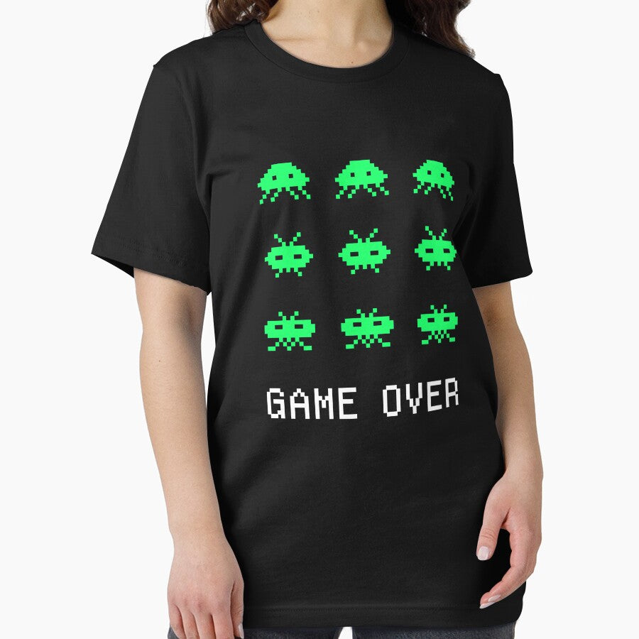 Game Over - Retro Arcade Gaming Pixel Art by Jam Jar