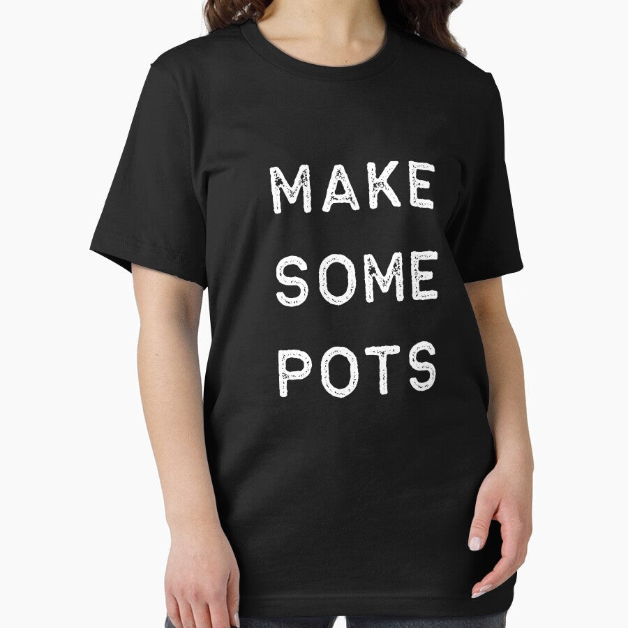 Pottery Design Make Some Pots Light Clay Ceramics Artist Clay Funny Gift by threadsmonkey