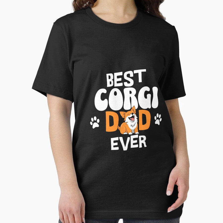 Best Corgi Dad Ever by CORINNE W