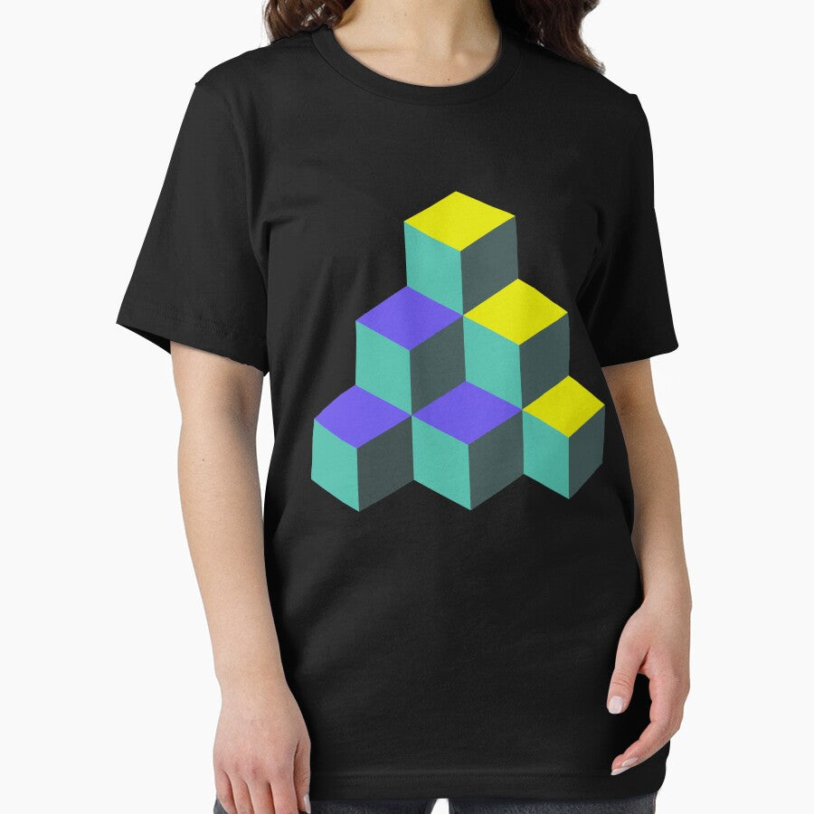 Minimal 80s Cubes Arcade Design by Jam Jar