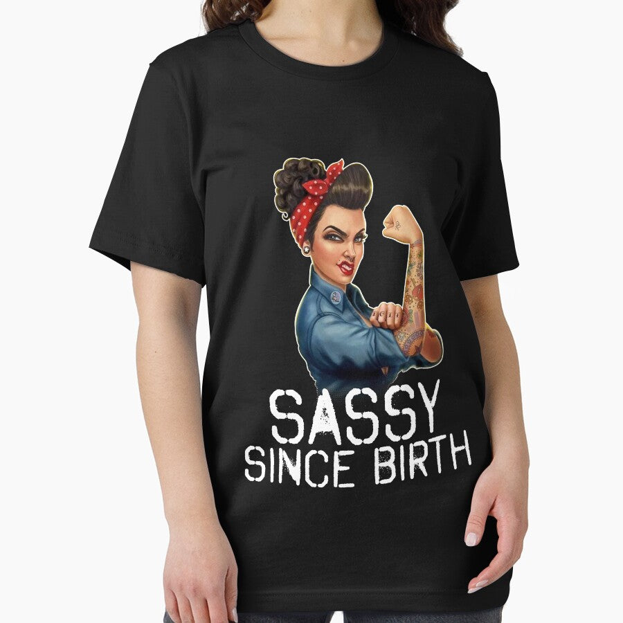 Tattooed Girl Sassy Since Birth by manekibb