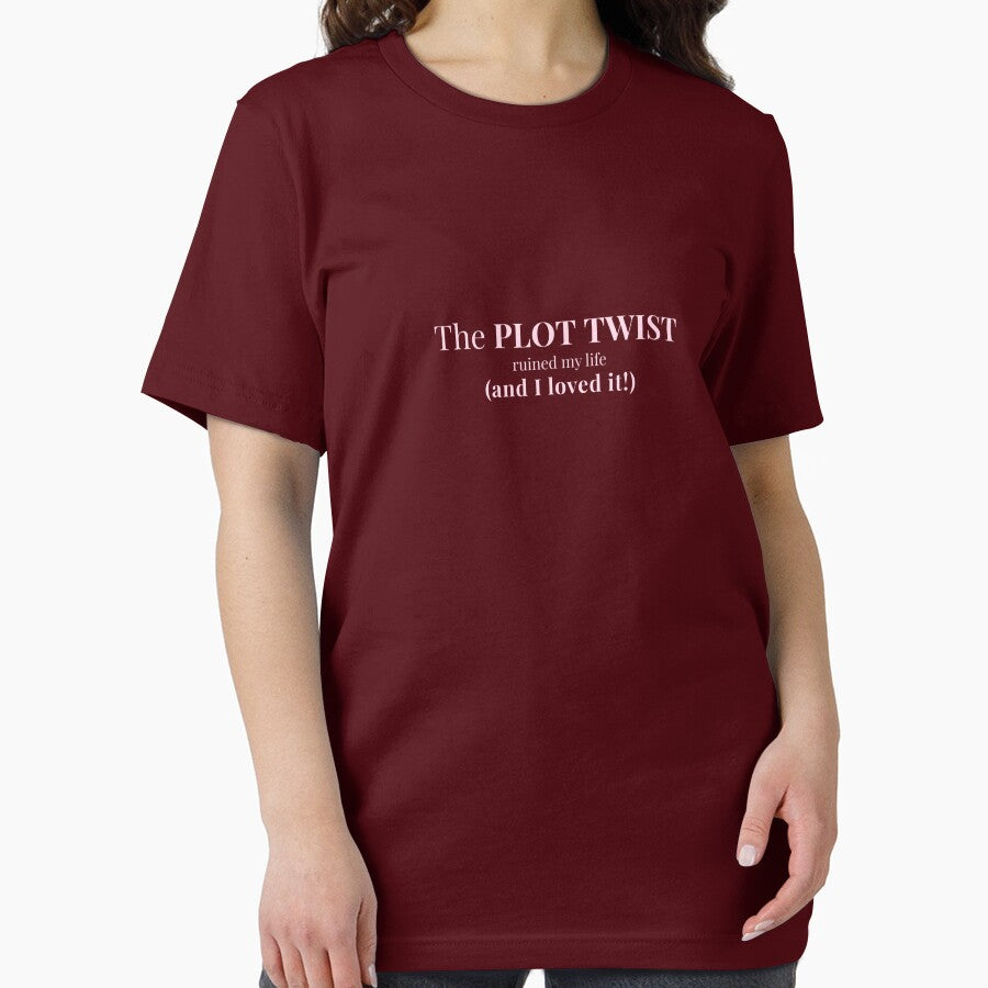 Book Lover Shirt - The Plot Twist Ruined My Life Thriller Quote by thealibiarchive
