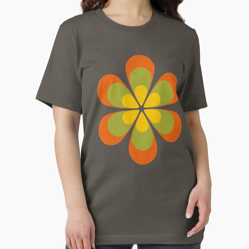 6 Petals Retro Flower by designandclouds