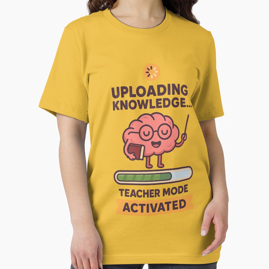Uploading Knowledge – Teacher Mode On Education Design by AddictiveDesign