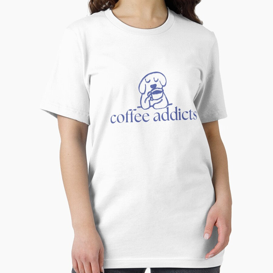 Coffee Addicts – Funny Minimalist Coffee Lover Design by AXIS-EQUILIBRIO