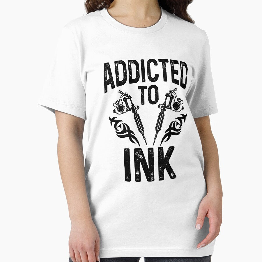 Addicted To Ink Tattoo Artist Tattoed Inked Gift by GardNewerd