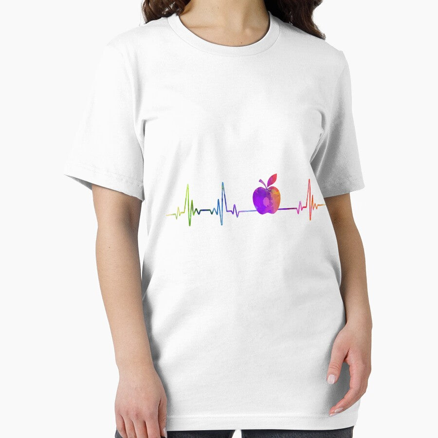 Teacher heartbeat watercolor, Teacher watercolor, Teacher heartbeat by loves789