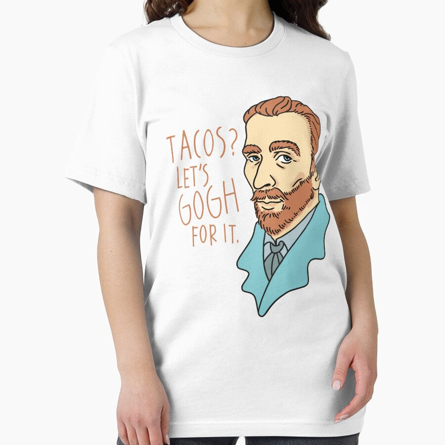 Tacos? Let's Gogh for it Van Gogh portrait by IzzNajs