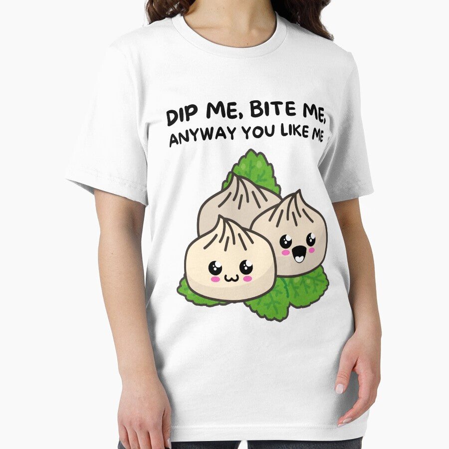 Three cute dumplings in kawaii style by BritishDelights