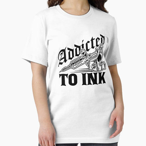 Addicted To Ink Tattoo Lover Tattoo Artist Gift by GardNewerd