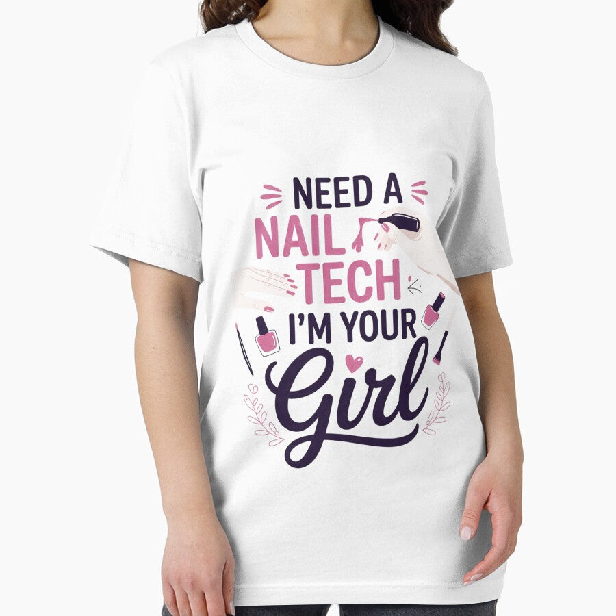 Nail Tech Quote Work Uniform Nail Polish by hettingerchaim