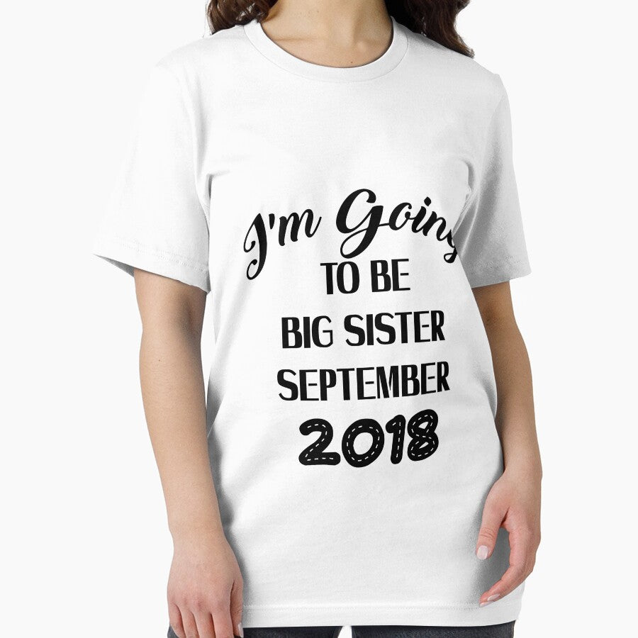 I'm Going to be Big Sister September 2018 Girl by miracletee