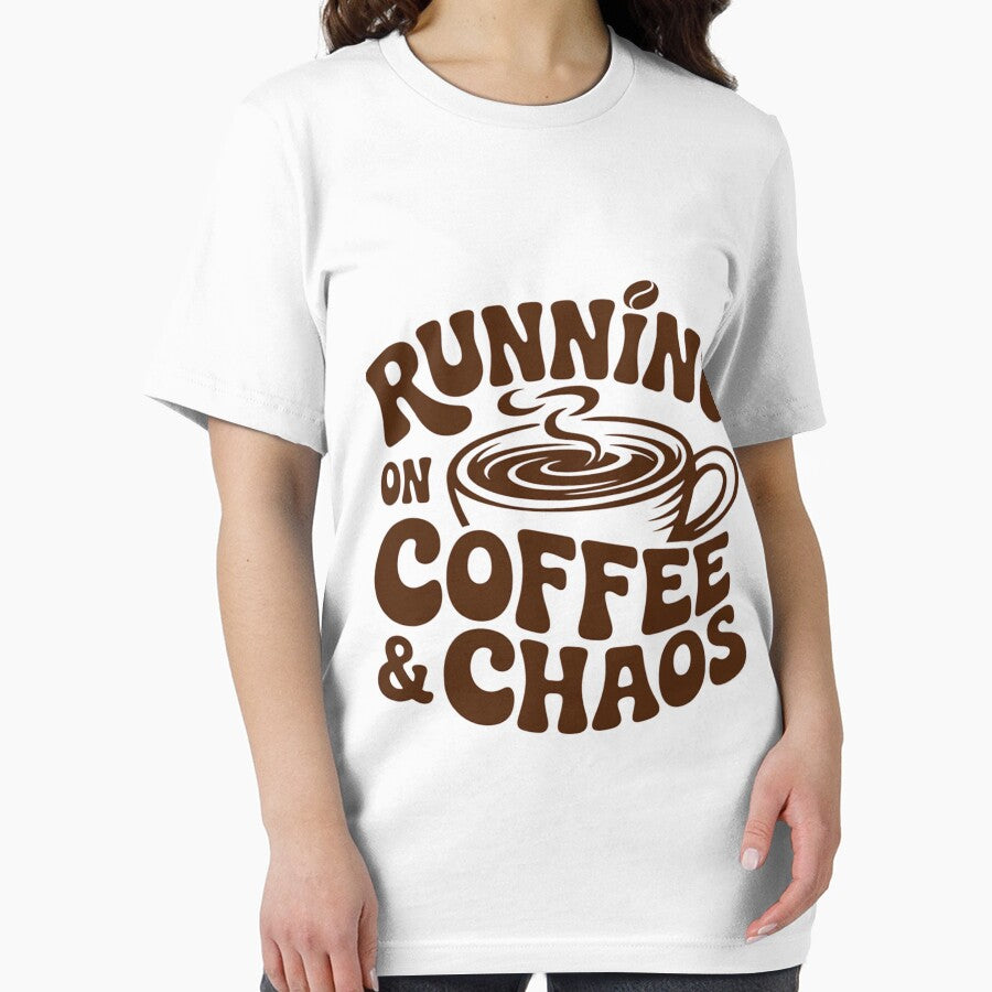 Running On Coffee And Chaos – Funny Coffee Design by MozellRoberts