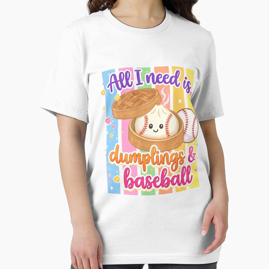 All I Need Is Dumplings & Baseball – Squishy Dumpling Baseball Box Design by EmeraldeaArt