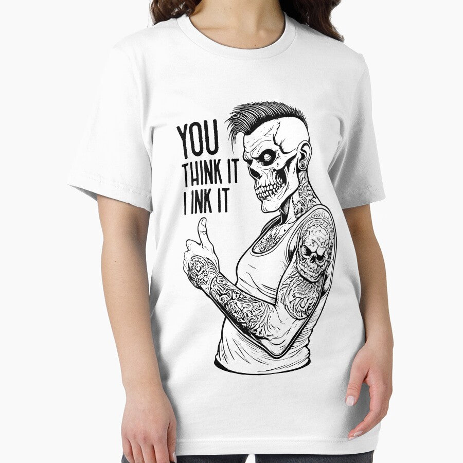 Tattoo Artist Tattooist Job You Think It I Ink It Zombie by GrandeDuc