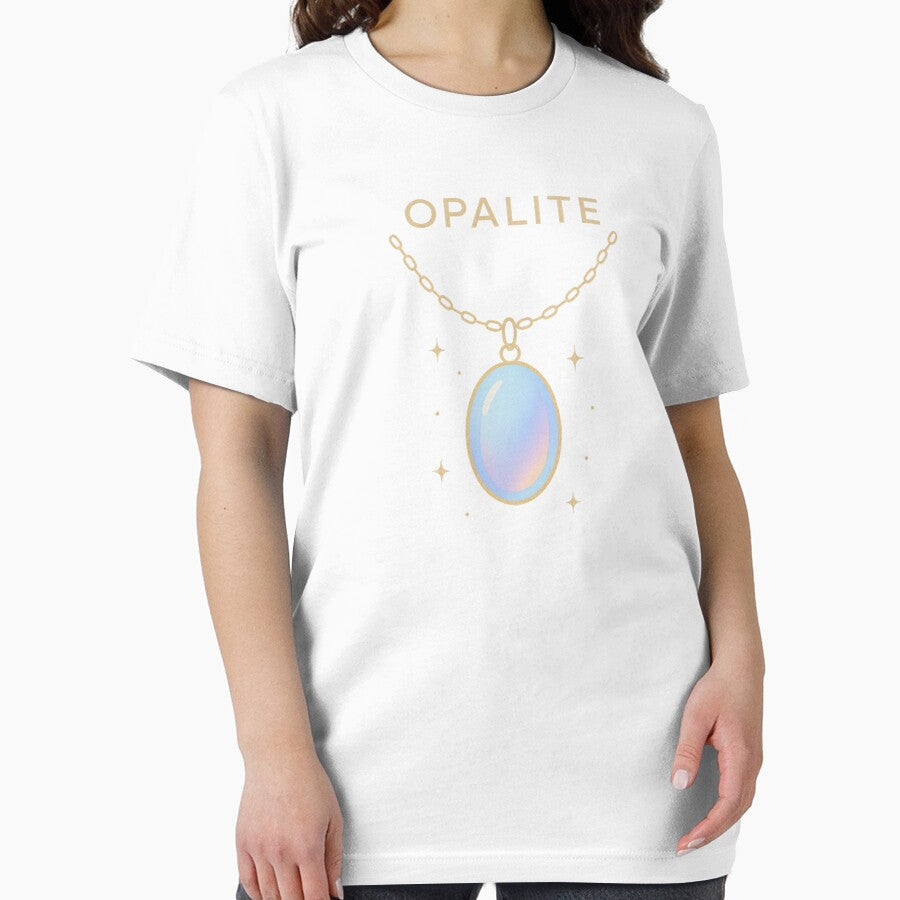 Celestial Opalite • Iridescent Pendant • Magical Jewelry Art by Ordinarytees
