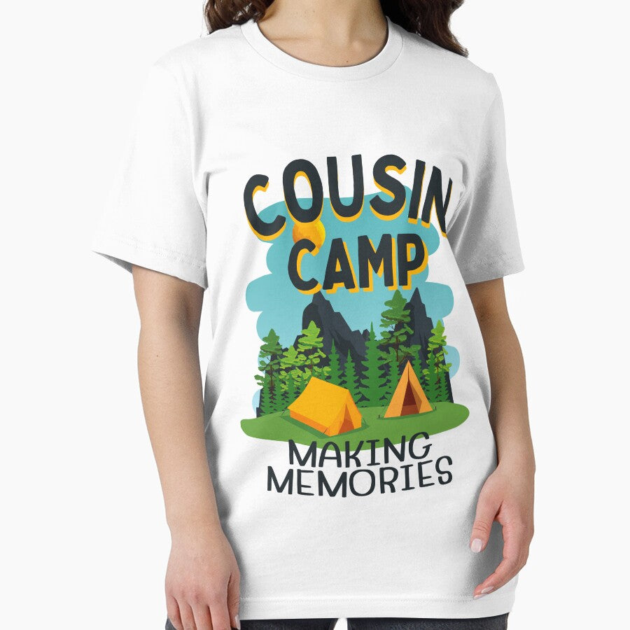 Cousin Camp Crew Funny Vacay Mode Cool Holiday Vacation Camp Trip 2023 For Men Women and Childs by Unicorny-Design