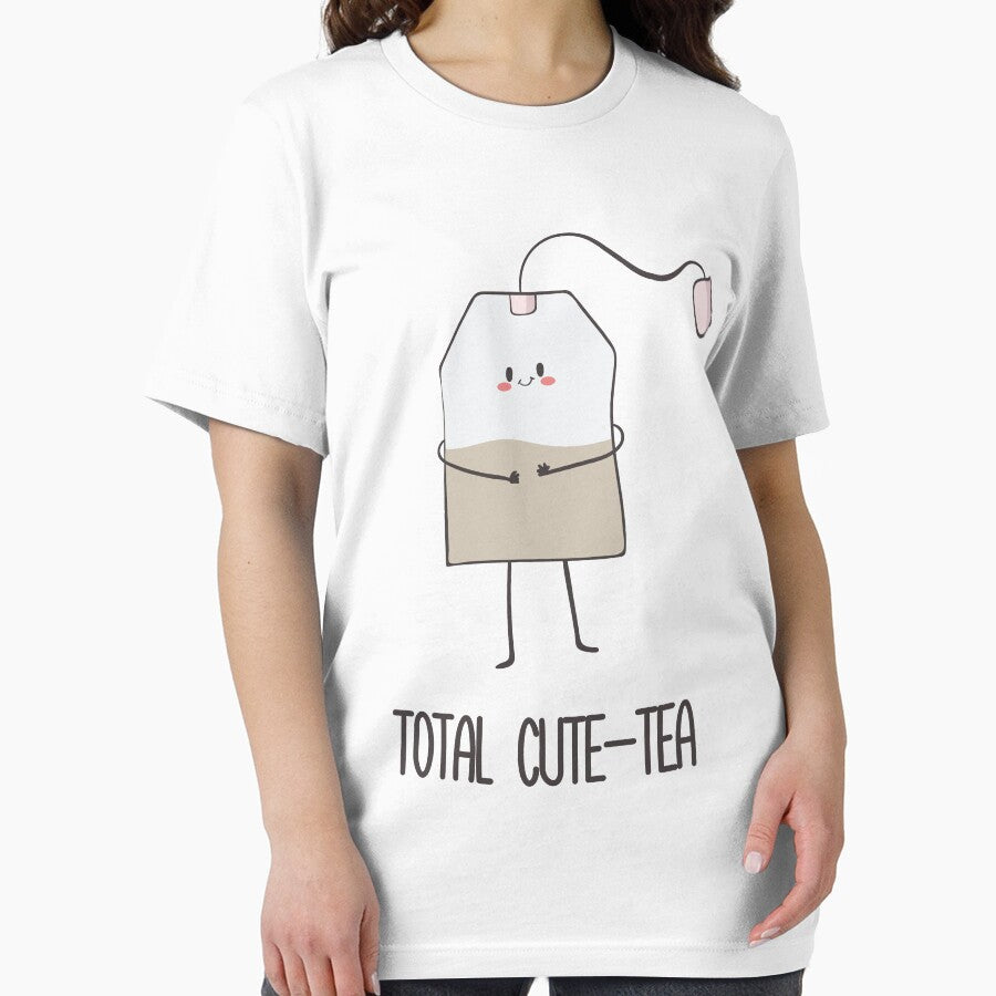 Total Cute-tea Funny Cute Tea T Shirt by DreamyPanda