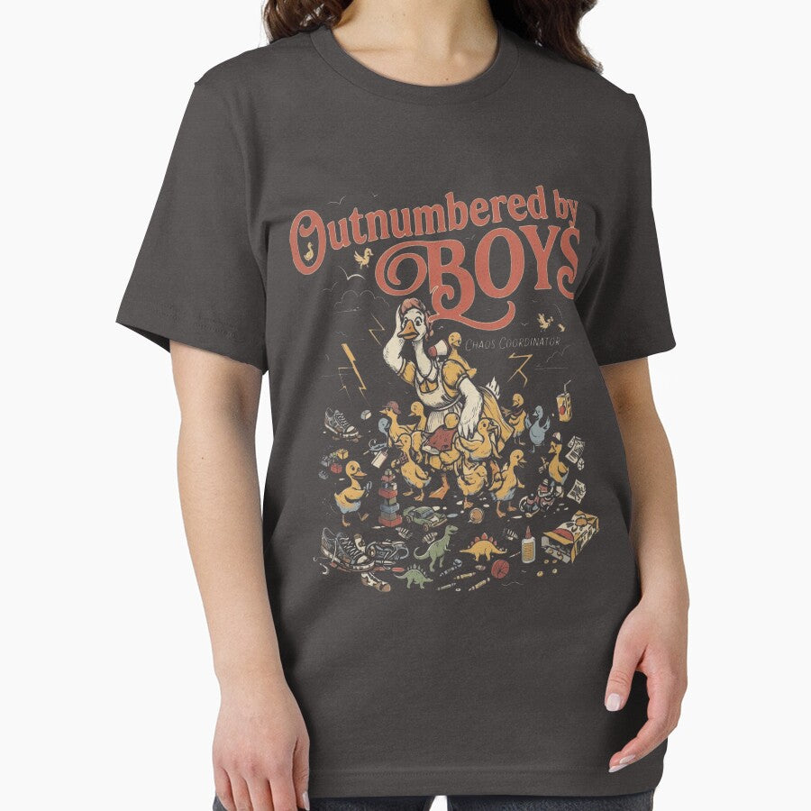 Funny Boy of Mom Vintage, motherhood Tee by ascribbler19
