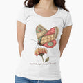 Loyal to the Light- Faithful to the Journey: Vintage Patchwork Moth Design by Perennial Home & Gardens