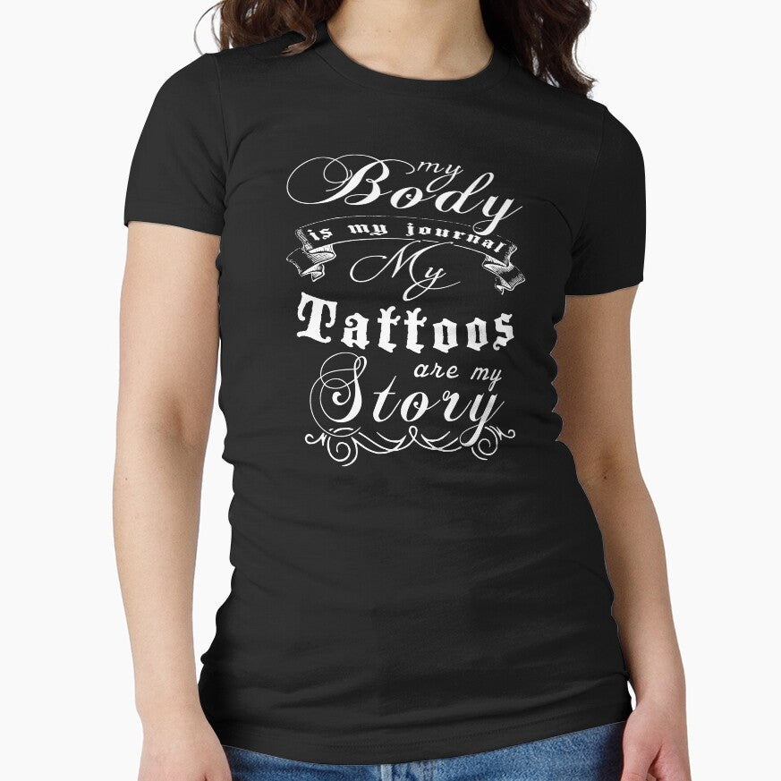 My Body is my Journal ma Tattoos are the Story by stoneyy