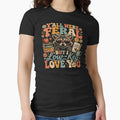 Y’all Were Feral But I Low Key Love You | Funny Raccoon Teacher Life Design by ArcaneArtistry