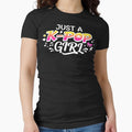 Just a K-Pop Girl - Y2K Retro Kpop Fangirl Design by Vanilla-Girl