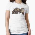 Cute Otter Holding Strawberry Whimsical Animal Art by MTJ-Mushrooms