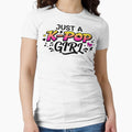 Just a K-Pop Girl - Kpop Fangirl Y2K Retro Design by Vanilla-Girl