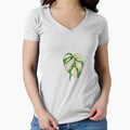 Aesthetic Variegated Monstera Adansonii Botanical Art by SanclairGoods