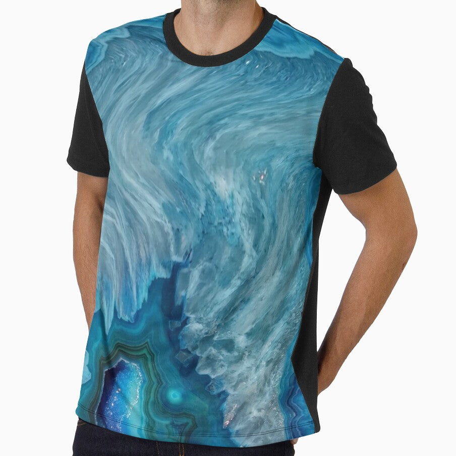 Blue Agate abstract by Veata