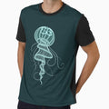 Glowing Jellyfish by Brianna Fisher Digital Design